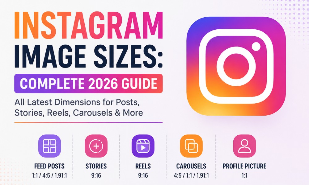 Instagram Image Sizes Complete 2026 Guide