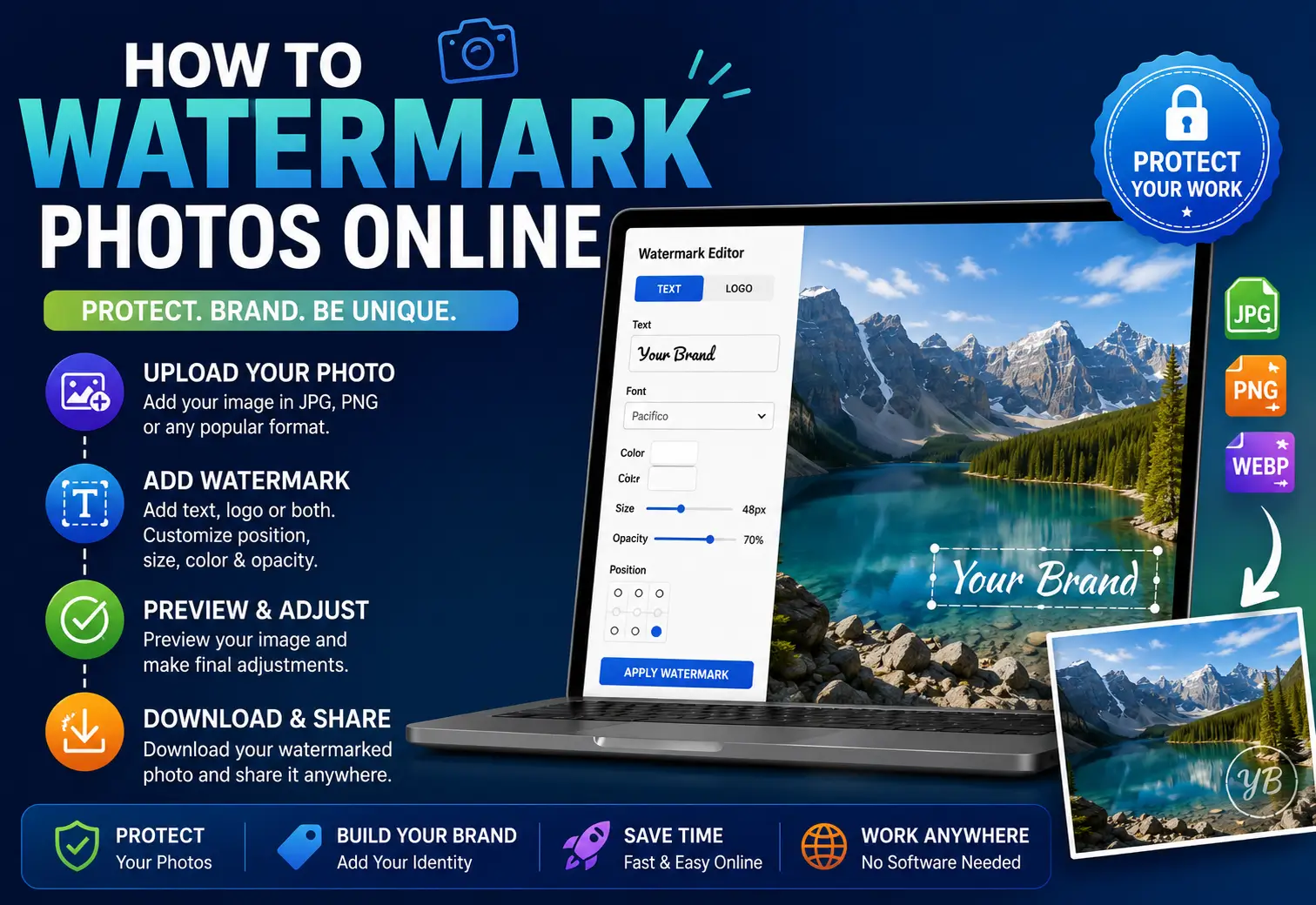 How to Watermark Photos Online
